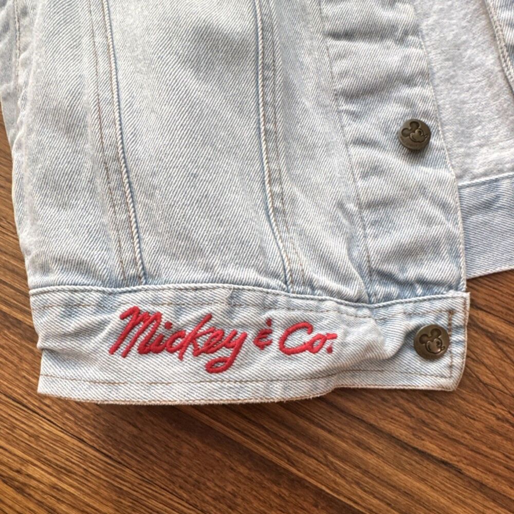 Vintage Mickey & Co Embroidered Disney Denim Jacket - Picture 4 of 4